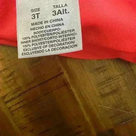 Adidas mesh 3 stripes skirt/ skort, 3T - Picture 5 of 6